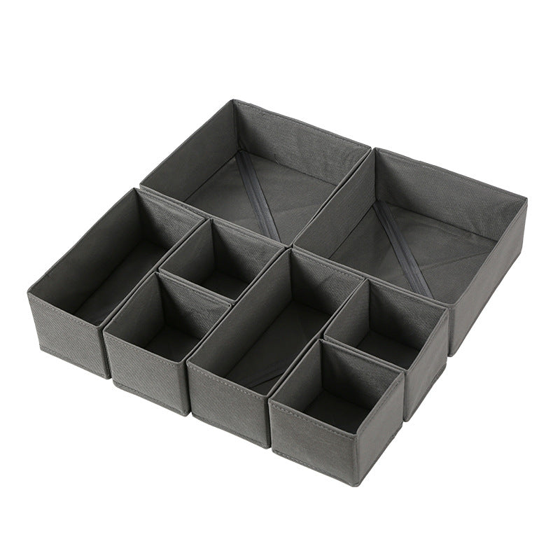 Fabric Undergarment Organizer Storage Box for Drawers