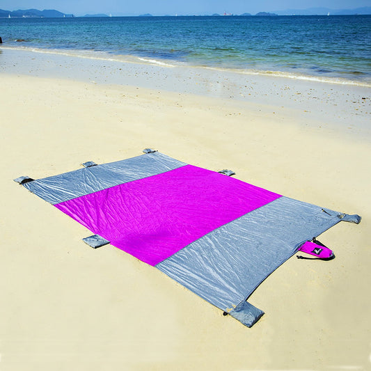 Extra Large Picnic Mat 9 x 10 ft, Big & Compact Sand Free Mat Quick Drying & Skin Friendly, Lightweight & Durable Beach Blanket