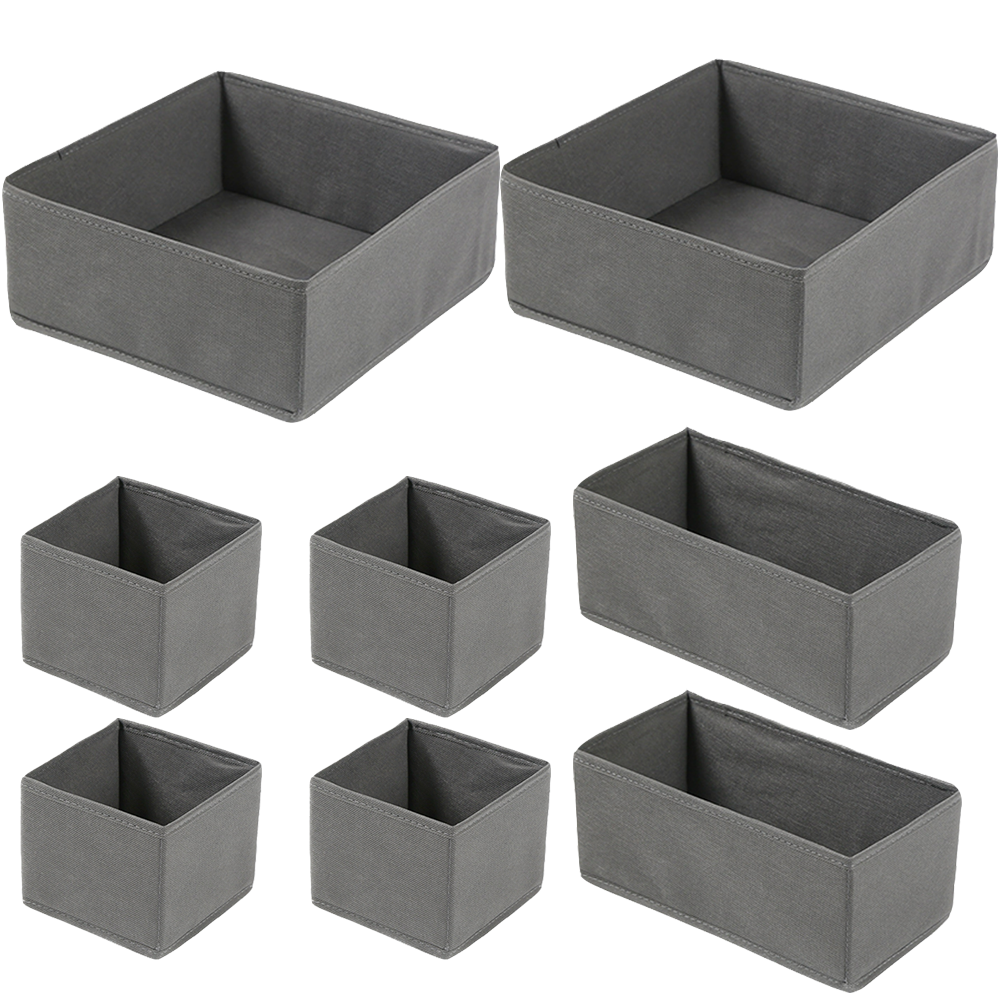 3 Pack Foldable Underwear Drawer Organizer with Large Compartments -Wa –  UMi_TB