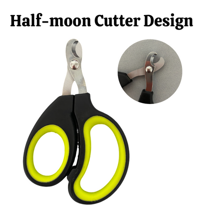 Pet Nail Clippers for Small Animals - Stainless-Steel Cat Claw Trimmer - Professional Grooming Tool for Tiny Dog Cat Bunny Rabbit Bird Puppy Kitten Ferret